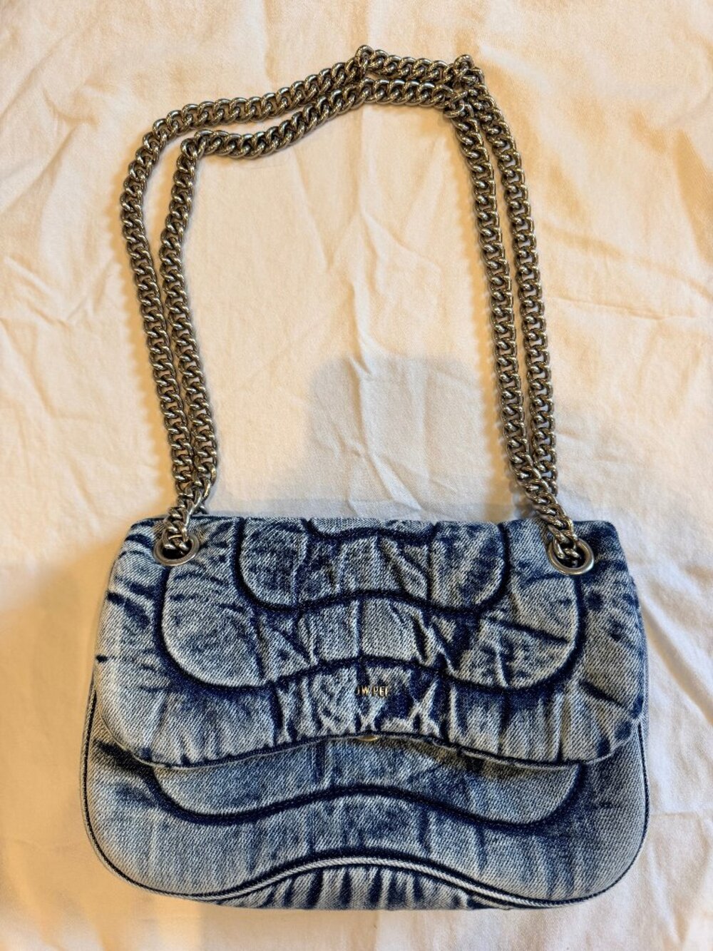 JW PEI Tina Quilted Denim Convertible Crossbody Bag - Picture 2 of 8